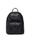 VERSACE VERSACE JEANS COUTURE FABRIC BACKPACK WITH LOGO DETAIL