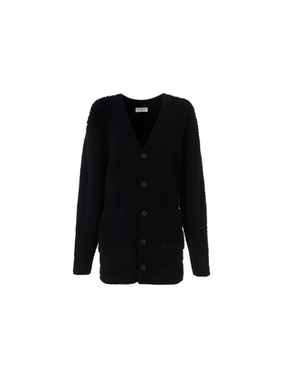 Balenciaga Women's Cardigan Sweater In Black