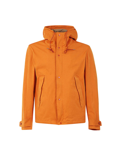 Ten C Anorak Bomber Jacket In Clementine