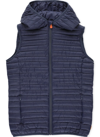Save The Duck Teen Andy Padded Gilet Jacket In Navy Blue