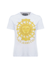 VERSACE VERSACE JEANS COUTURE REGULAR FIT T-SHIRT WITH DIGITAL PRINT