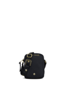VERSACE VERSACE JEANS COUTURE FABRIC CROSSBODY BAG WITH BUCKLE DETAIL