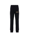 VERSACE VERSACE JEANS COUTURE THICK LAMINA LOGO PRINT JOGGERS