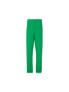Chiara Ferragni Logo Tape High-waisted Track Pants In Vibrant Green