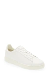 Armani Exchange Logo Low-top Sneakers In Solid White