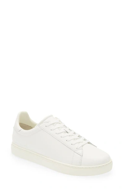Armani Exchange Logo Low-top Sneakers In Solid White