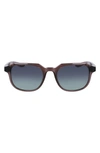 Nike Reprise 52mm Sunglasses In Raw/gradient Navy-teal