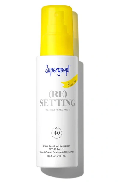 Supergoop ! Mini (re) Setting Refreshing Mist Spf 40 1 oz/ 30 ml