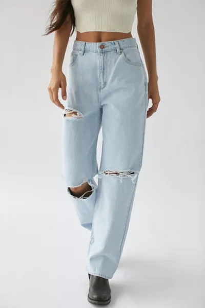 Abrand A Slouch Jean In Vintage Denim Light