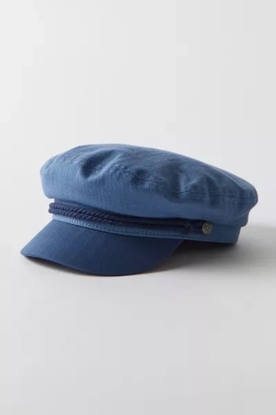 Brixton Fiddler Cap In Blue