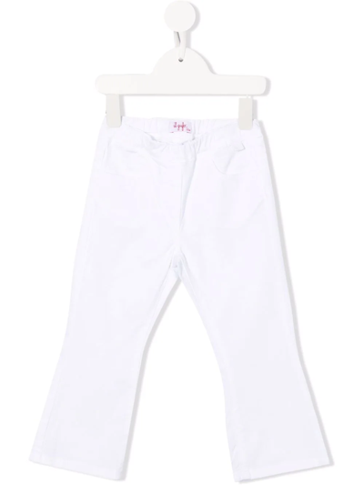 Il Gufo Babies' Straight-leg Denim Jeans In White