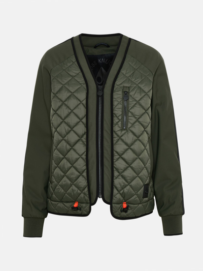 Moose Knuckles Military Green Quilted Jacket