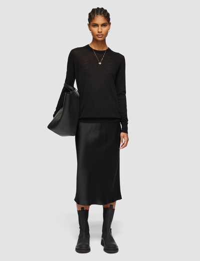 Joseph Cashair Jumper In Black