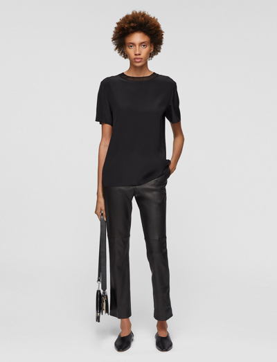 JOSEPH RUBIN CREPE DE SOIE SILK BLOUSE,jf005849_0010-black-44