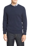 Nordstrom Shop Crewneck Lightweight Cashmere Sweater In Navy Blazer