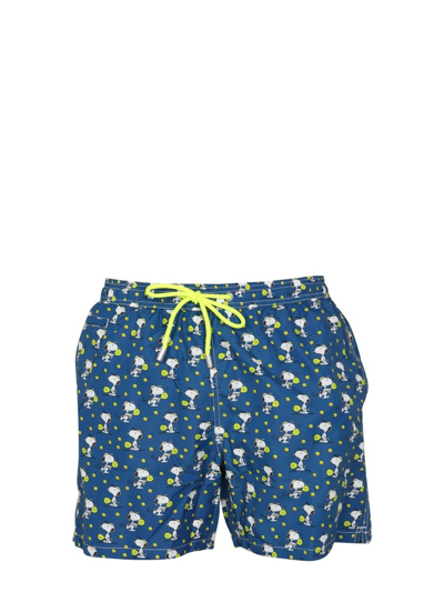 Mc2 Saint Barth Men's Blue Other Materials Trunks