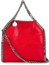 Stella Mccartney Mini 'falabella Shaggy Deer' Crossbody Bag In Red