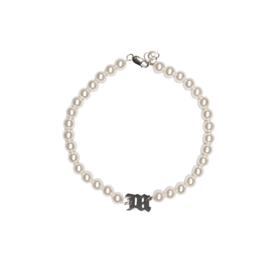 Misbhv Pearl Chocker In Silver