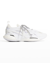 Adidas By Stella Mccartney Asmc Solarglide Cutout Runner Sneakers In White