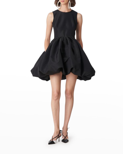 Carolina Herrera Bow Fit-&-flare Mini Bubble Dress In Raspberry | ModeSens