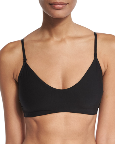 Commando Butter Wire-free Bralette In Black