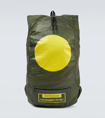 Moncler Genius 5 Moncler Craig Green Emergency Print Backpack In Оливково-зелёный