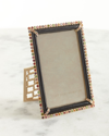 Jay Strongwater Stone Edge Frame, 4" X 6"