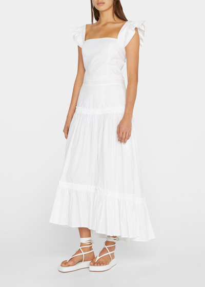 Cara Cara Tisbury Midi Skirt In White