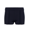 Jacquemus Le Short Basgia Knit Shorts In Navy
