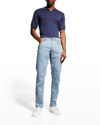 Rodd & Gunn Men's Whitlaker Cotton Stretch Straight Leg Jeans In Storm