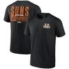 Fanatics Branded Black Phoenix Suns 2022 Nba Playoffs Dunk T-shirt In Black