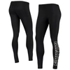 G-iii Sports By Carl Banks Black Seattle Kraken Stadium Leggings In Black