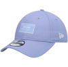 New Era Lavender Ireland National Team Wordmark Patch 9twenty Adjustable Hat In Blue