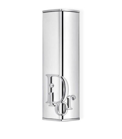 Dior Addict Shine Lipstick Case In Silver