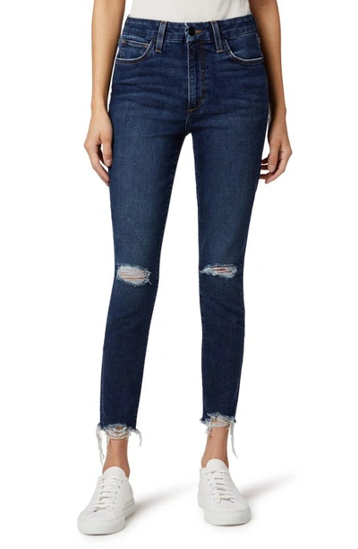 Joe's The Hi Honey High Waist Curvy Skinny Crop Jeans In Boketto