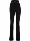 Andreädamo Andreādamo Flare Pants Clothing In Nero