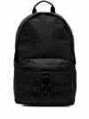 Alyx Logo Buckle Backpack In Nero
