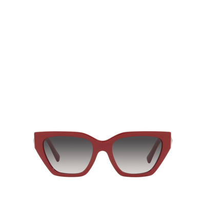 Valentino Va4110 Red Female Sunglasses In Multi