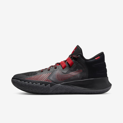 Nike Kyrie Flytrap 5 Basketball Shoes In Black/university Red/cool Grey/wolf Grey/white