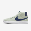 Nike Unisex  Sb Zoom Blazer Mid Skate Shoes In Green