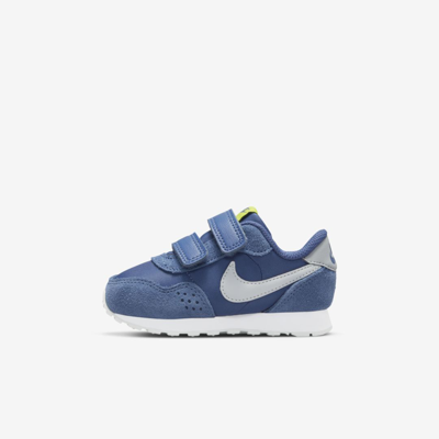 Nike Md Valiant Baby/toddler Shoes In Mystic Navy,atomic Green,grey Fog