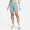 Nike Women's  Pro 365 High-waisted 7" Shorts In Blue