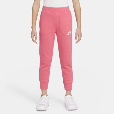 Nike Sportswear Club Fleece Little Kids' Pants In Pink Salt