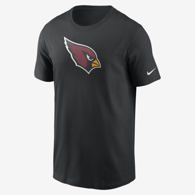 Nike Men's Logo Essential (nfl Arizona Cardinals) T-shirt In Black