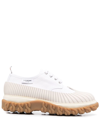 THOM BROWNE MOLDED-SOLE LACE-UP DUCK SHOES
