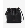 SMYTHSON GRAINED SMALL LEATHER BUCKET BAG