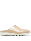 ONITSUKA TIGER OXFORD-STYLE LEATHER SLIPPERS