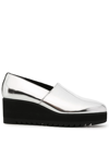 ONITSUKA TIGER WEDGE-S PATENT LEATHER LOAFERS