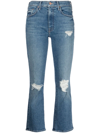 MOTHER THE INSIDER ANKLE-LENGTH JEANS