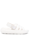Ugg Sport Yeah Womens Open Toe Slip On Sport Sandals In White